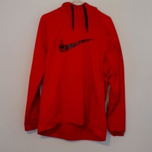 Mens Nike Dri-Fit Hoodie XXL Red